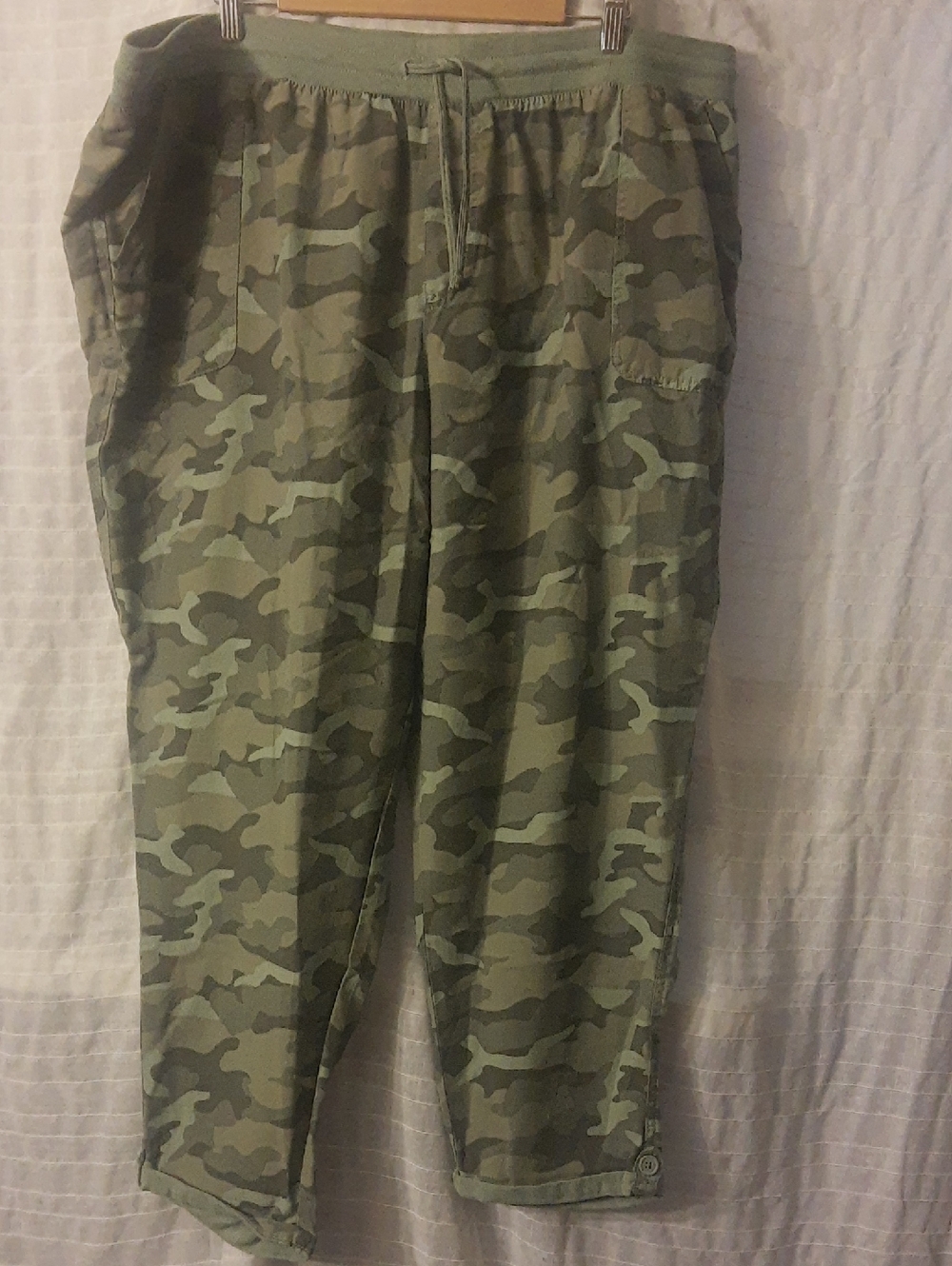 Maurices Olive Camo Jogger Pants